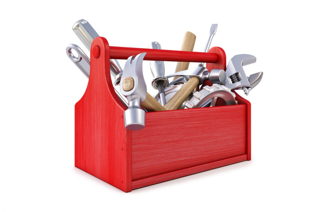 Wooden Toolbox With Tools By Dim Dimich Via Shutterstock