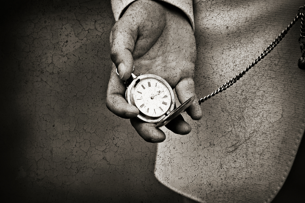 Old Watch In The Hands By Kristina Stasiuliene Vua Shutterstock