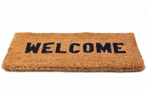 Welcome Door Mat By Rtimages Via Shutterstock