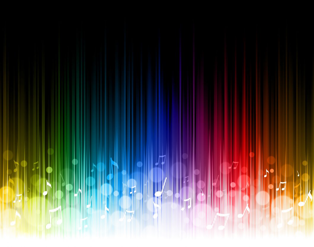 Seamless Rainbow Music Background Illustration By Enjoynz Via Istockphoto