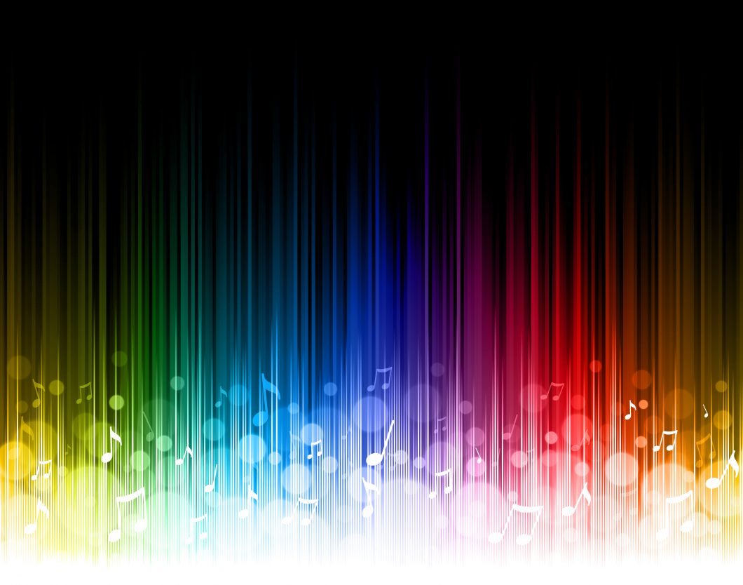 Seamless Rainbow Music Background Illustration By Enjoynz Via Istockphoto