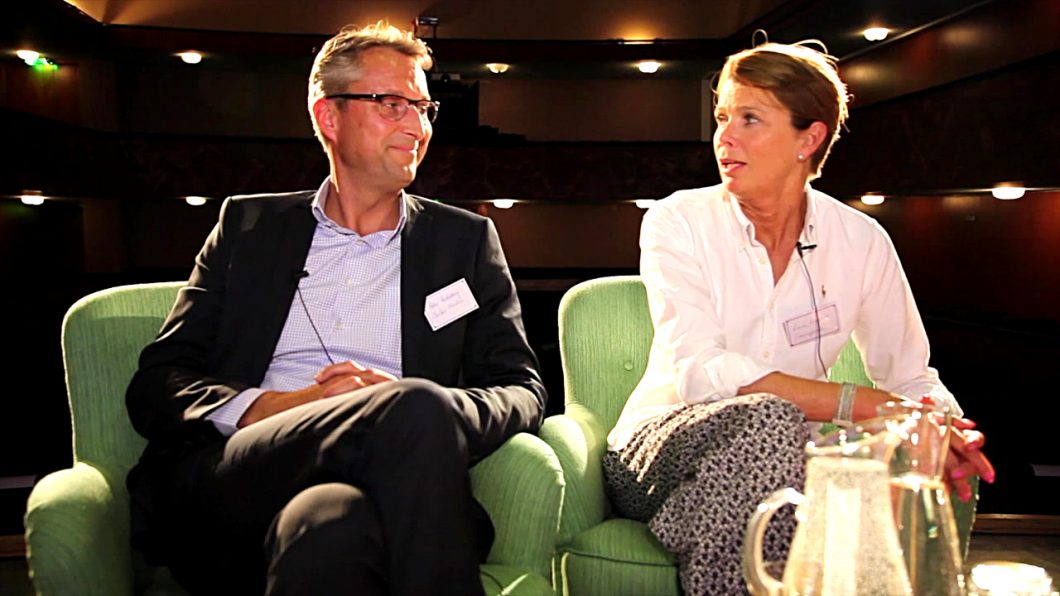 Peter Söderberg Och Lena Hillstedt På Content Meetup 2014