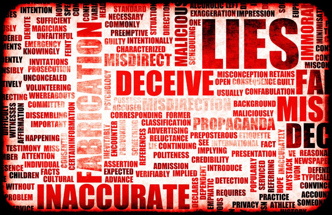 Lies And The Spreading Of Fake Information By Kentoh Via Shutterstock