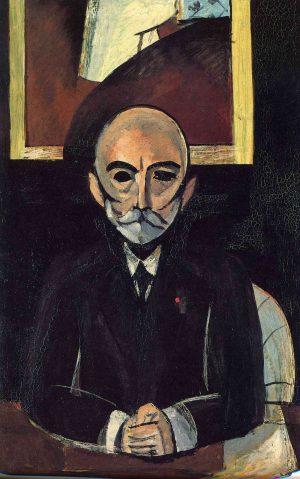 Auguste-pellerin. Målning av Henri Mantisse från 1916.