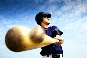 Baseball Player Hitting By Tom Wang Via Shutterstock