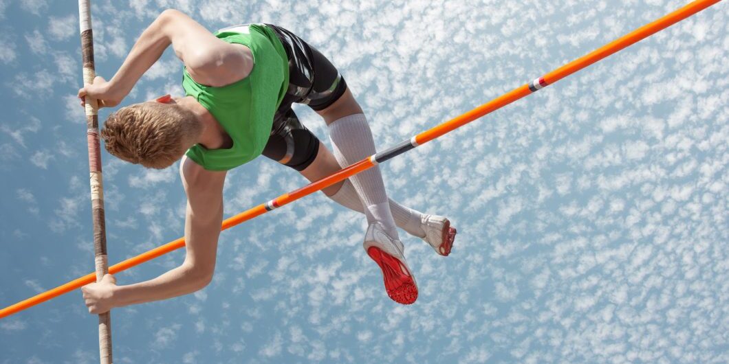 Pole vault sky
