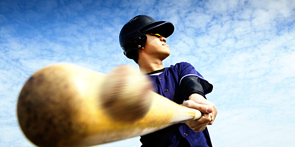 Baseball Player Hitting By Tom Wang Via Shutterstock