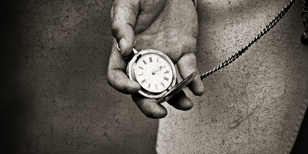 Old Watch In The Hands By Kristina Stasiuliene Vua Shutterstock