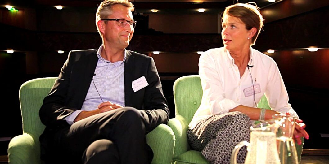 Peter Söderberg Och Lena Hillstedt På Content Meetup 2014