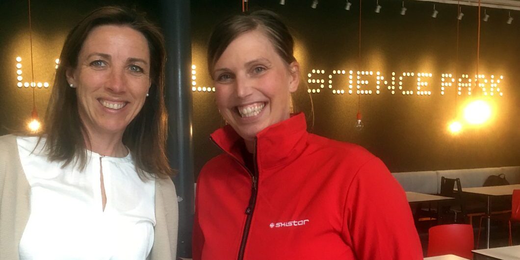 Pia tegborg kntnt och nina hallstrom skistar